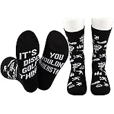 GJTIM Disc Golf Gift It's A Disc Golf Thing You Wouldn't Understand Disc Golfing Novelty Socks Gift for Disc Golf Lover Player (US, Alpha, One Size, Regular, Regular, Disc Golf Thing)