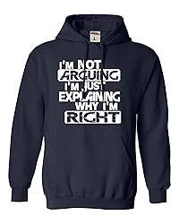 Go All Out XX-Large Navy Blue Mens I'm Not Arguing