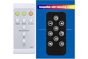 XINJISHIMIN Replacement Remote Control for Heat Storm Smart Infrared Electric Heater HS-1500-WALL-R (with Oversized Buttons)