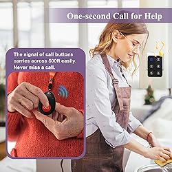 CallToU Wireless Caregiver Pager Call Button Light