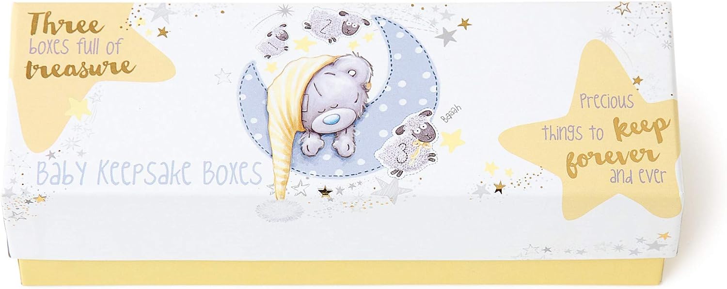 Me to You Tiny Tatty Teddy Set of 3 Memory Trinket Boxes in a Keepsake Storage Box - Official Collection, 100 g (Pack of 3) - Image 5