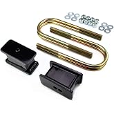 4" Rear Lift Kit 1997 to 2003 compatible with model Ford F150 2wd 4X4 Blocks and U bolts