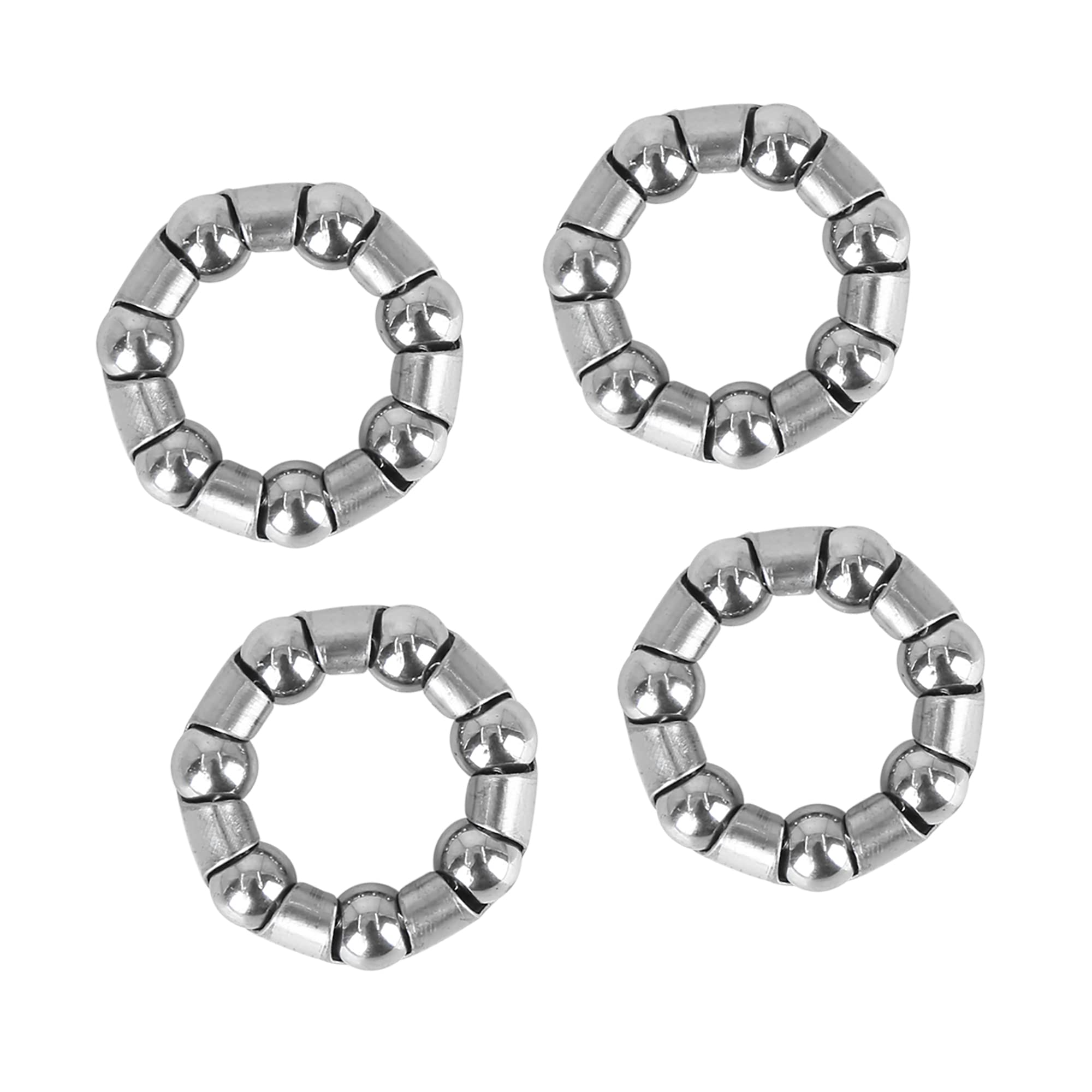 A ABSOPRO Bike Bicycle 25mm Crank Bearings Wheel Bearing Retainer (Set of 4)