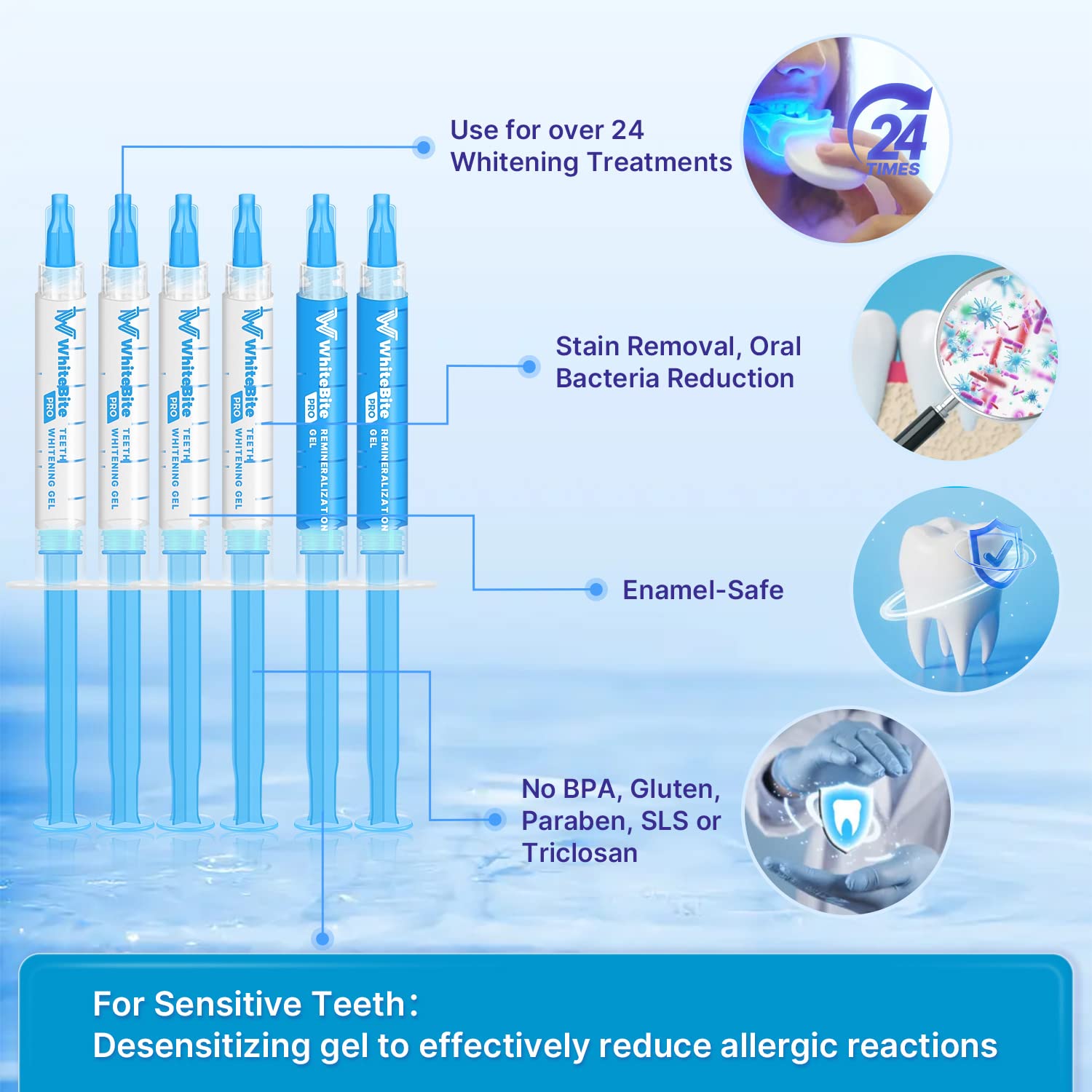 Mua Whitebite Pro Teeth Professional Whitening Kit with Gels for