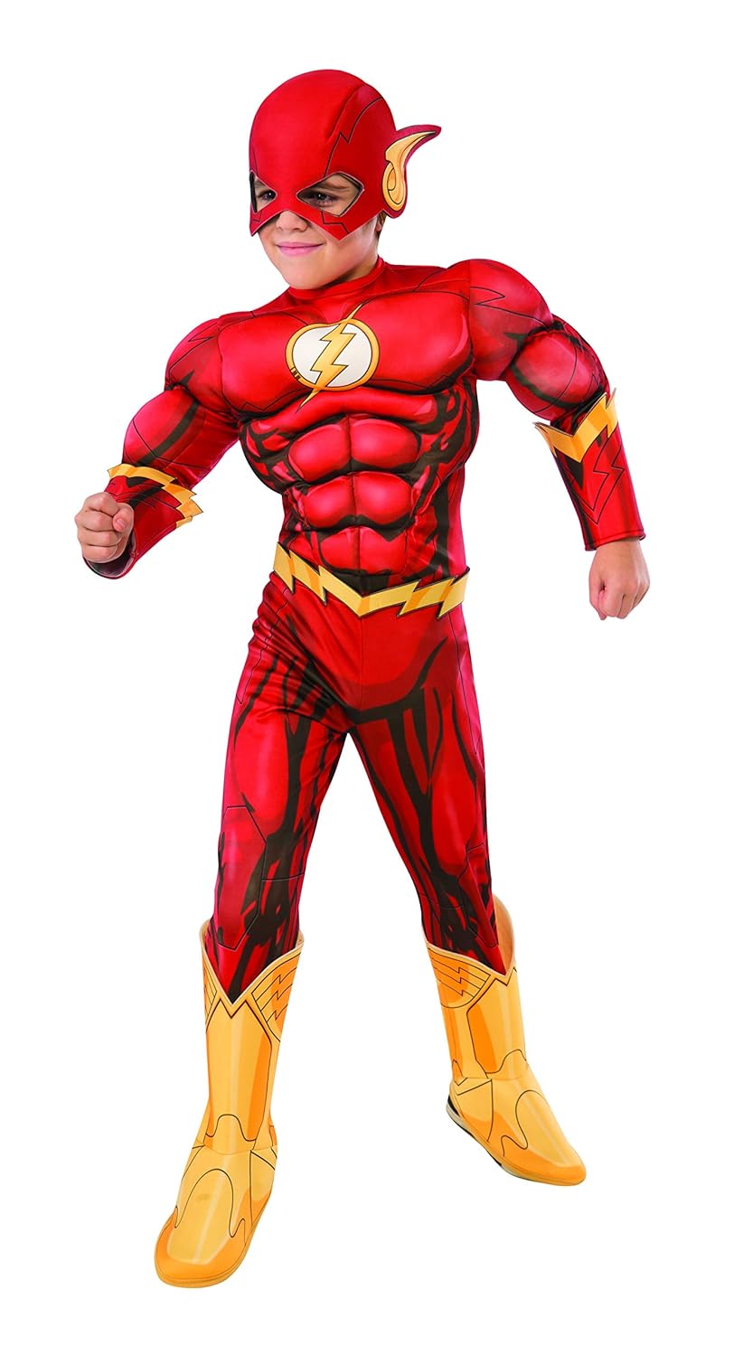 Rubie's Official DC Superhero The Flash Deluxe Child's Costume, Child's