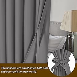 Hiasan Sliding Patio Door Blackout Curtains,1 Panel