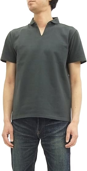 Amazon バーンズ アウトフィッターズ Barns スキッパー ポロシャツ Br 7100 メンズ 無地 半袖 ポロ衿tシャツ ブラック ポロシャツ 通販 Amazon バーンズ アウトフィッターズ Barns スキッパー ポロシャツ Br 7100 メンズ 無地 半袖 ポロ衿tシャツ ブラック ポロシャツ 通販