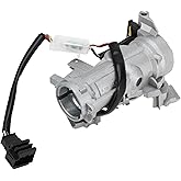 HEROFFIX 1 Set Ignition Lock Cylinder Assembly for Volkswagen Beetle 2012-2019 for VW Jetta 2011-2018 Ignition Switch Cylinder Lock Assy No.5C6905841 Metal