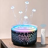 Multi-Spray Aroma Diffuser, Jellyfish Essential Oil Diffuser 360ml | 2 Mist Modes, Colorful Light &amp; Remote, Quiet Air Diffuser with 3-Gear Timer for Home, Office, Hotel. Popular Gift Choice