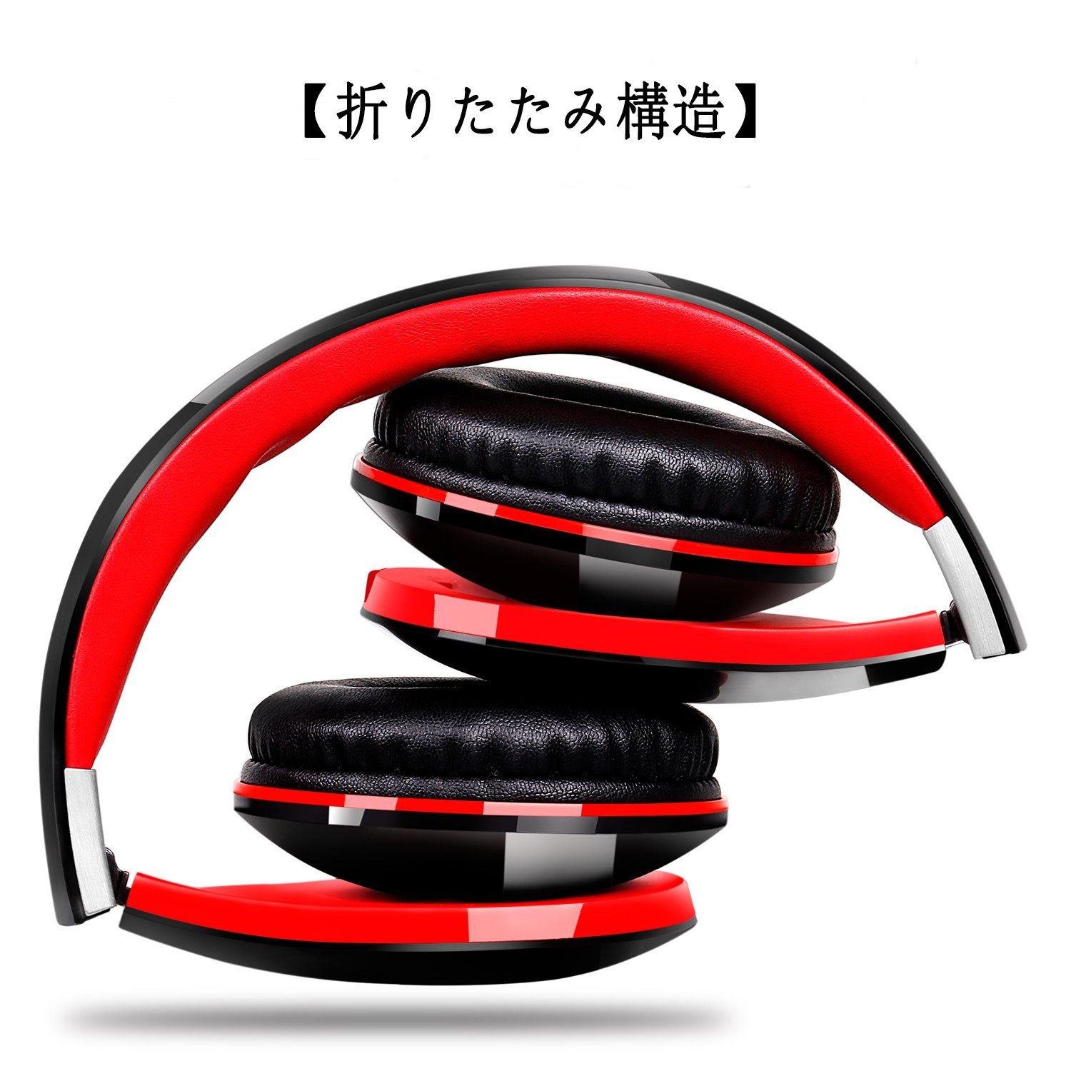 オースダム AH2s ワイヤレスヘッドホン 折りたたみ式 折りたたみ式 ワイヤレス ヘッドホン2色 重低音 音楽 Bluetooth