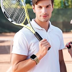 6 Pack Sport Nylon Loop Band Compatible with Apple