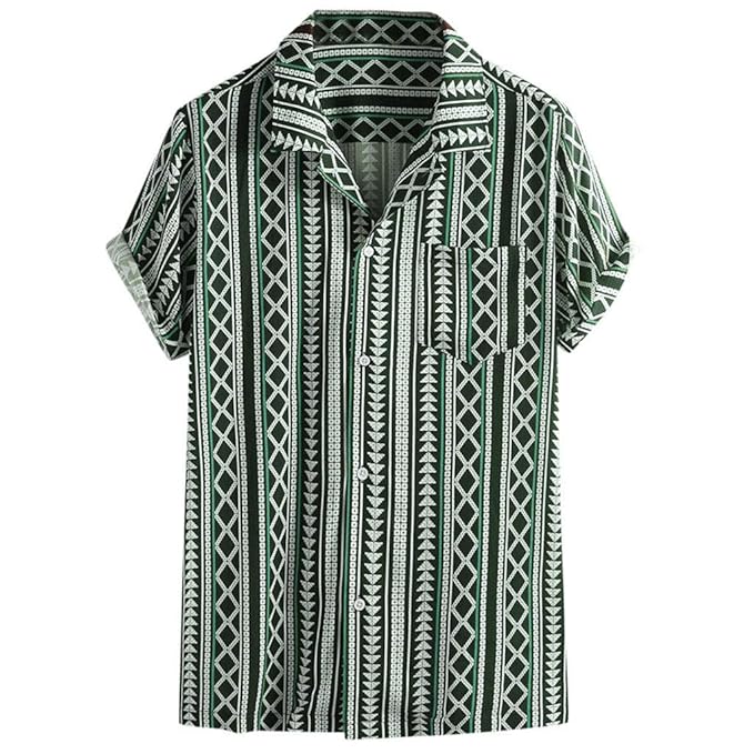 Amazon 開襟シャツ メンズ カーディガン 夏服 Duglo 半袖シャツ