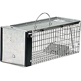Havahart 0745 One-Door Animal Trap for Chipmunk, Squirrel, Rat, and Weasel, X-Small