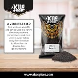A Kilo of Spices Basil Seeds 1Kg Edible Sabja Tukmaria for Falooda Desserts view 5