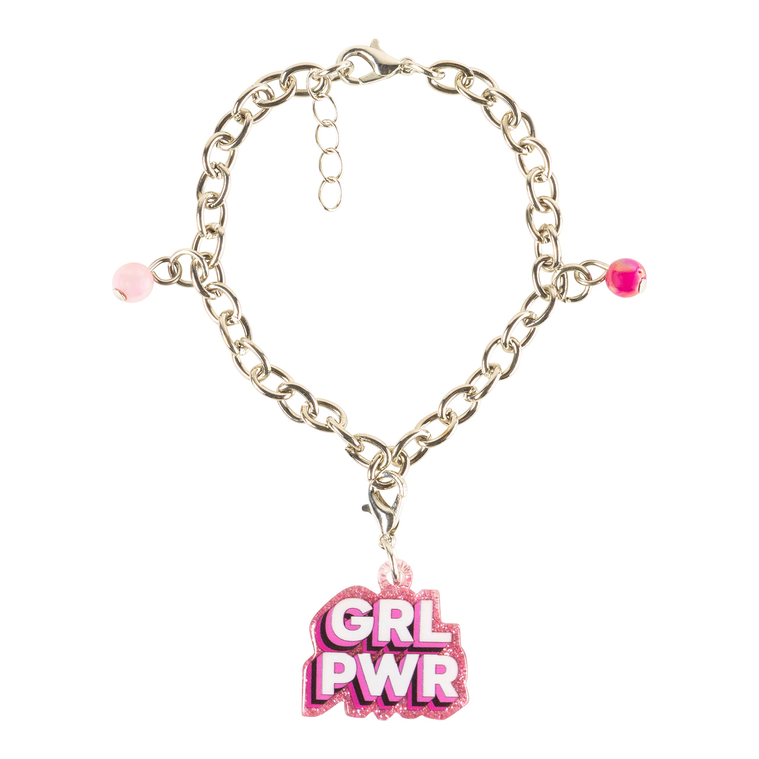 LUV HER Girls Add A Charm Box Set with 1 charm bracelet & 5 interchangeable charms - Ages 3+