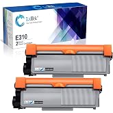LxTek Compatible Toner Cartridge Replacement for Dell E310 E310dw E514 | E515 P7RMX PVTHG 593-BBKD Compatible with Dell Wireless Monochrome E310dw E515dw E514dw E515dn Printer (2 Black, High Yield)