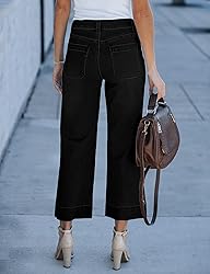 luvamia Wide Leg Jeans for Women Trendy High