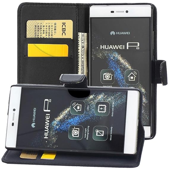 ECENCE Handyhülle Schutzhülle Case Cover kompatibel für Huawei P8 Handytasche 14040301