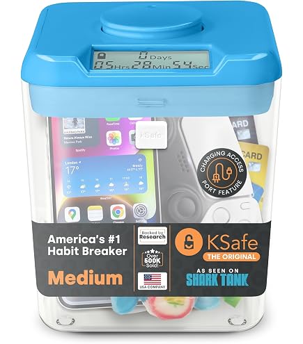 Amazon.com: kSafe Time Locking Container Medium – Phone Lock Box