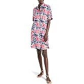 NIC+Zoe Womens Firework Foliage Polished Devon Dress