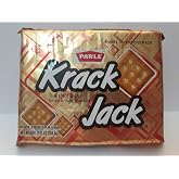 Parle Krack Jack - The Original Sweet &amp; Salty Crackers - 44.1 Gram (Pack of 6)