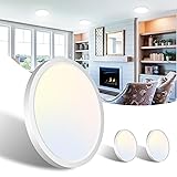 libtit 3 Pack 7 Inch Led Ceiling Light Flush