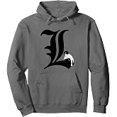 Death Note L Symbol Anime Pullover Hoodie
