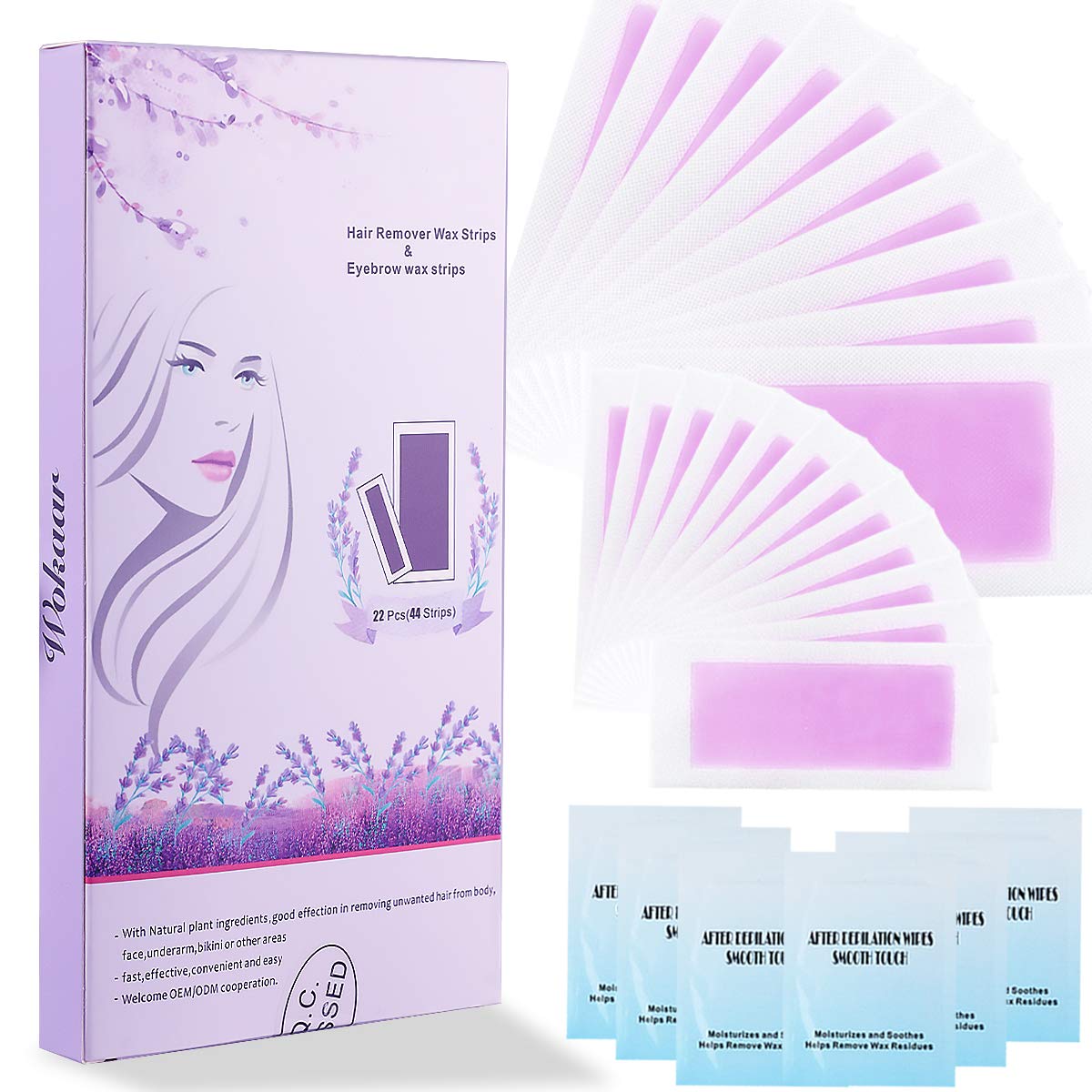 Buy Robin Us Ready To Use Home Waxing Strips For Hair Removal