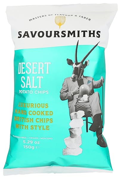 SAVOURSMITHS – DESERT SALT POTATO CRISPS 5.29OZ