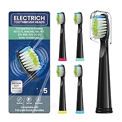 5 Pack Toothbrush Heads, Electric Toothbrush