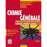 Chimie générale - Tout le cours en fiches - 2e édition : Licence, PACES, CAPES + site compagnon (French Edition) book cover