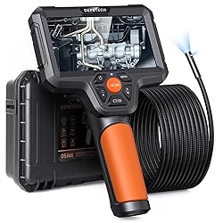 DEPSTECH 5.0MP Inspection Camera, Dual Lens