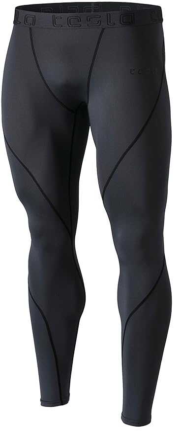 tesla men's compression pants