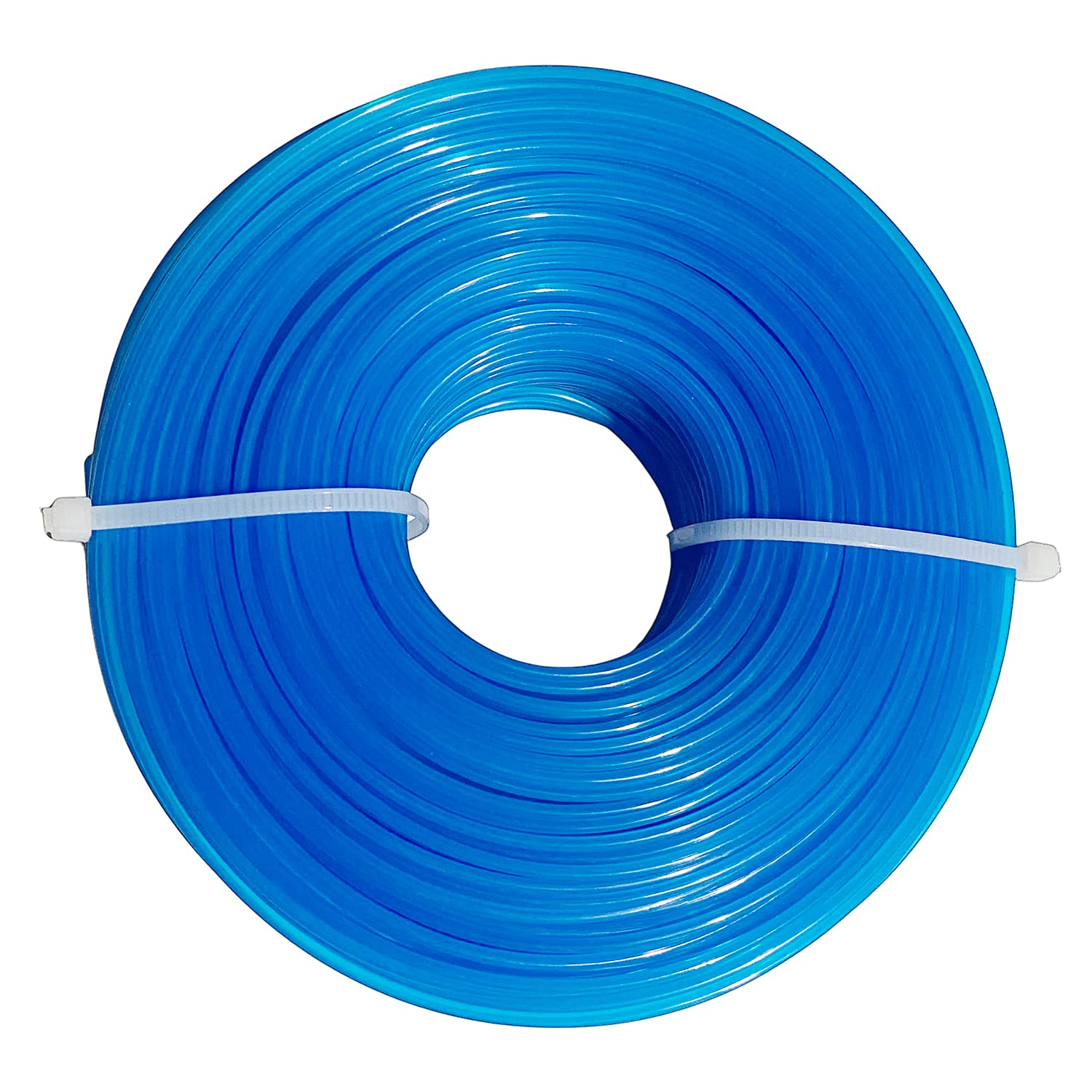 Strimmer Wire 1.6mm x 100m, Strimmer Line for Garden Grass Strimmer Electric Trimmers, Blue Round Nylon Strimmer Spool
