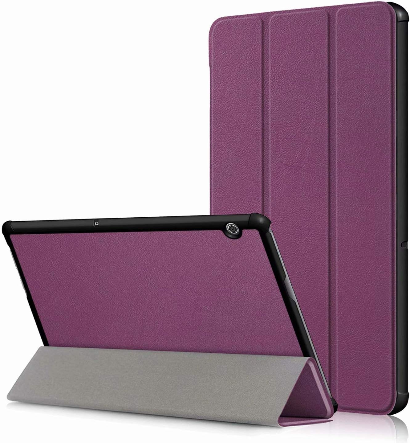 TenYll Case for iPad Pro 12.9 2020, Premium Quality PU Leather Case Shell Lightweight Stand Case Cover for iPad Pro 12.9 2020 Tablet -Purple