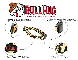 BullHug Adjustable Dog Collar – Soft Durable