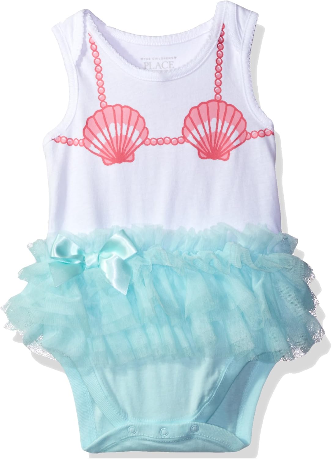 The Children's Place Baby Girls' Mermaid Tutu Bodysuit