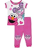 Sesame Street Elmo and Abby Cadabby Girls Pajamas
