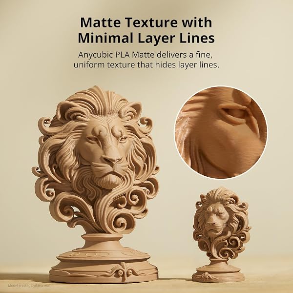 ANYCUBIC MATTE PLA FILAMENT BUNDLE 4KG, 3D PRINTING PLA FILAMENT 1.75MM DIMENSIONAL ACCURACY +/- 0.03MM, 1KG REUSABLE SPOOL, PURPLE + SAKURA PINK + ICE BLUE + YELLOW