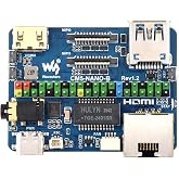 CM5 Nano Base Board Mini Expansion Board for Raspberry Pi CM5 | Same Size as CM5, Supports 4K Output, USB 3.2, Gigabit Ethernet Port, Dual MIPI Interfaces
