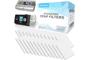 Standard CPAP Filters Compatible with ResMed - Premium Disposable Universal CPAP Filter Supplies for ResMed AirSense 10, for 