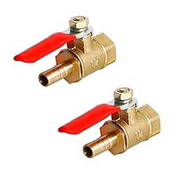 Aopin Ball Valve Brass G 1/4" Female x 6mm