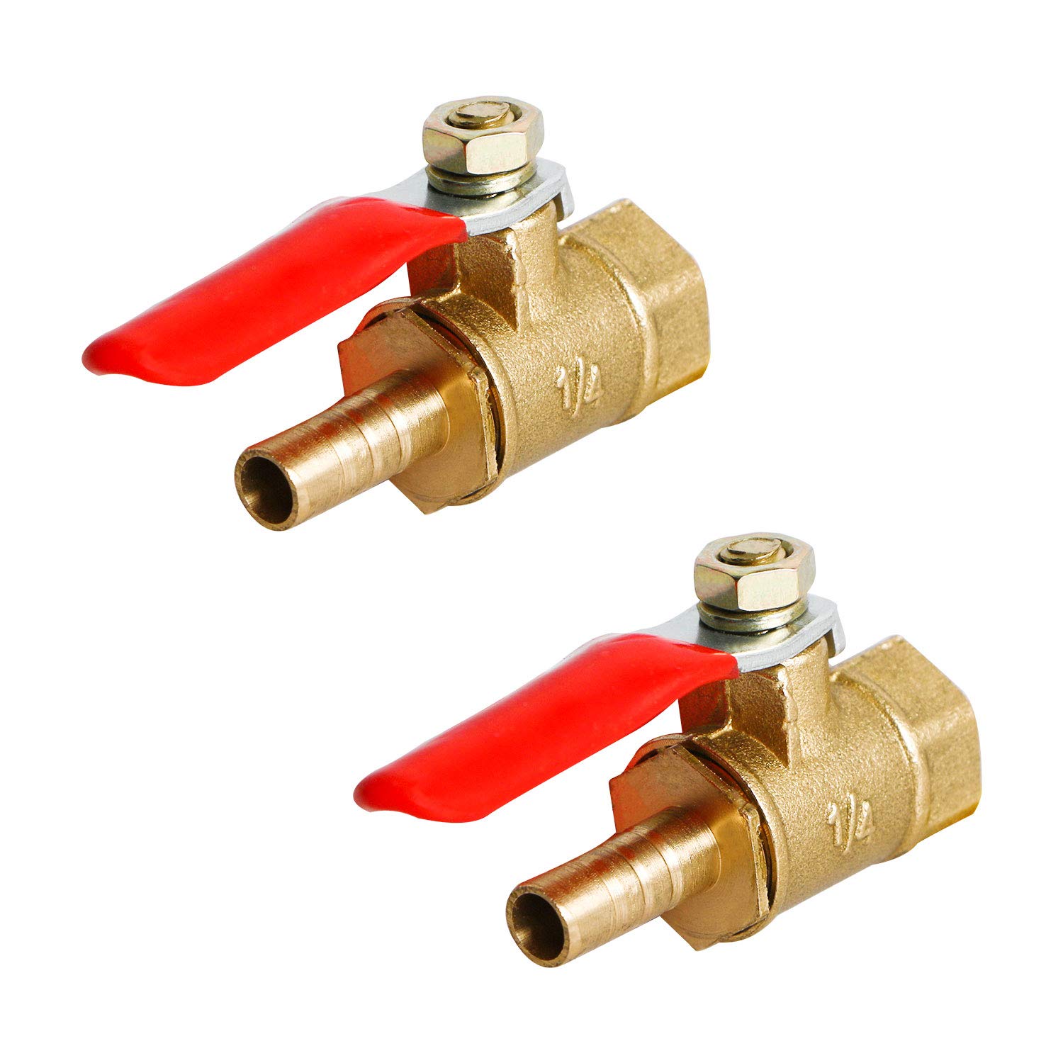 Aopin Ball Valve Brass G 1/4" Female x 6mm