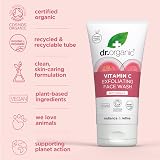 Dr Organic Guava Exfoliating Face Wash, Vitamin C, 150ml, Organic view 4
