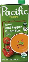 Pacific Foods Organic Roasted Pepper & Tomato Soup, 32 FZ