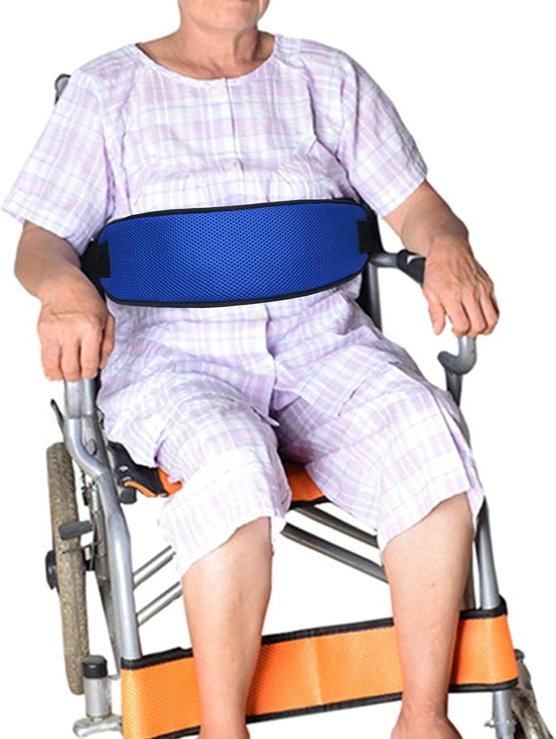 Wheelchair seat Belts Adjustable Wheelchair seat Belts are Used to take Care of Patients, Cushioning seat Belts are Easy to Operate