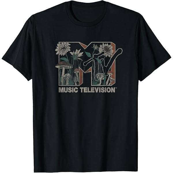 Amazon.com: MTV Music Television Technology Logo T-Shirt