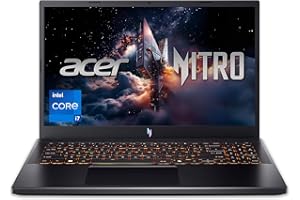 Acer Nitro V Gaming Laptop | Intel Core i7-13620H Processor | NVIDIA GeForce RTX 4050 Laptop GPU | 15.6" FHD IPS 165Hz Display | 16GB DDR5 | 1TB Gen 4 SSD | Wi-Fi 6 | Backlit KB | ANV15-52-76NK