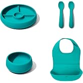 OXO TOT Silicone Feeding Gift Set - BPA and PVC Free