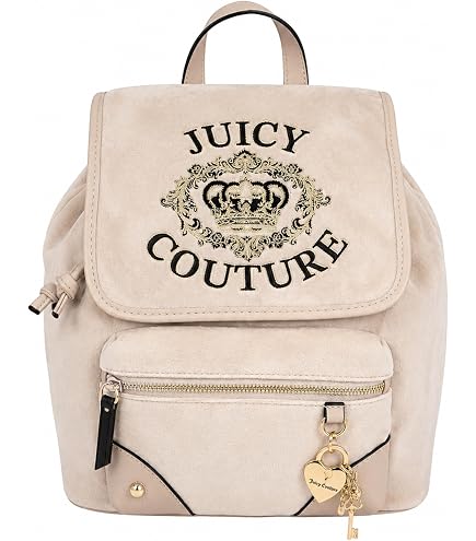 Amazon.com: Juicy Couture Dreamy Juicy Medium Backpack Lavender/Chocolate : Clothing, Shoes & Jewelry